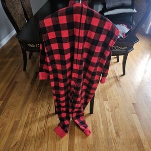 Joe Boxer Red and Black Checkered Onesie